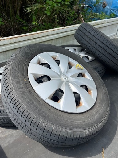 175/70/14r 4本　GOODYEAR 夏タイヤテッチンホイール付き