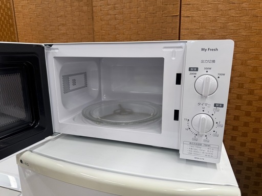 ?セット売り大特価⭐️J004⭐️激安家電3点セット⭐️冷蔵庫、洗濯機、レンジ⭐️6ヶ月間保証付き