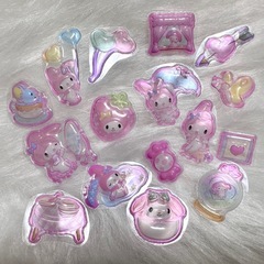 🤍𝑺𝒂𝒏𝒓𝒊𝒐♥うるちゅる立体シールの画像