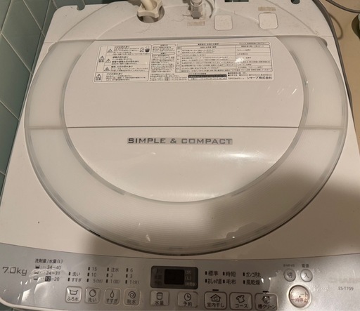 SHARP洗濯機