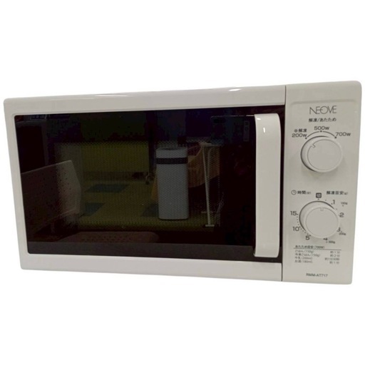 NEOVE 電子レンジ 2021年製 50Hz 東日本専用動作確認済 (カイト) 長 
