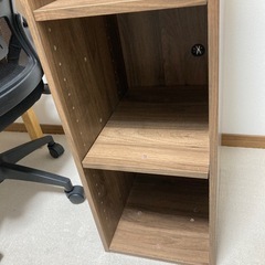 3段可動棚　収納ボックスの画像