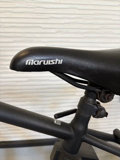 電動アシスト自転車 ブラック 前カゴ付き