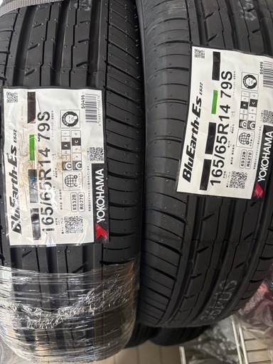 【新品未使用品】4本165/65R14 79S ヨコハマ ブルーアース