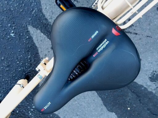 MYPALLAS UNELMA 20インチ 折りたたみ自転車 ベージュ 6段変速 マイパラス 鍵あり 荷台付き チャリ 札幌市 中央区 南12条