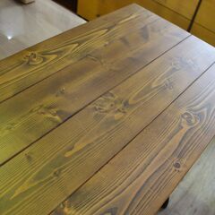 【川崎市宮前区リサイクルオフ】シンガー制　アンティークミシンテーブルの画像