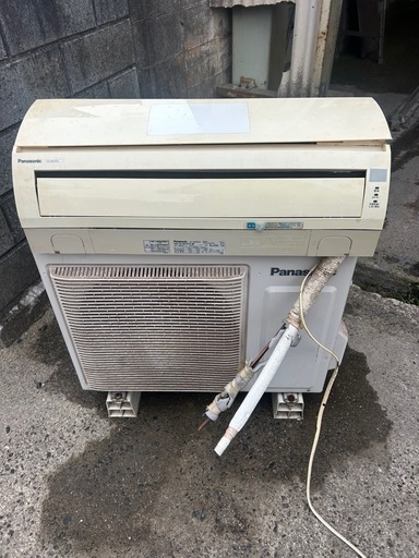 【北広島町】Panasonic♢﻿主に18畳♢﻿インバータタイプ♢﻿ハイブリッド熱交換器♢﻿内部クリーン♢﻿内部乾燥♢﻿おやすみモード♢﻿パワフル冷房♢﻿そよ風冷房♢﻿温度センサー