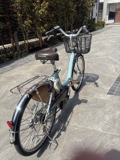 [極美品] BRIDGESTONE Assista Basic電動アシスト自転車 24インチ 8.7Ahバッテリー