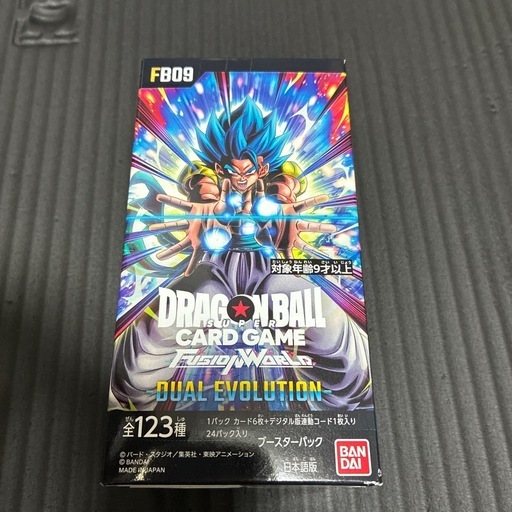 ドラゴンボールカード DUAL EVOLUTION BOX（テープ付き・未開封）