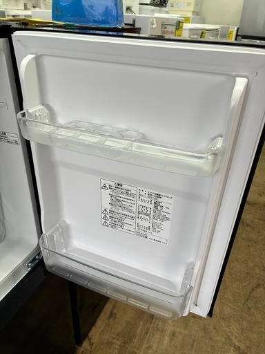 【ジャングル深井店】冷蔵庫 ニトリ NTR-106BK 2022 直冷式 Nグラシア ブラック 生活家電 堺市 深井【FU521】