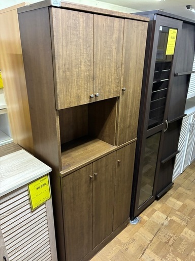 ジャングル深井店】シューズボックス 茶 ブラウン 下駄箱 靴箱 家具 堺 