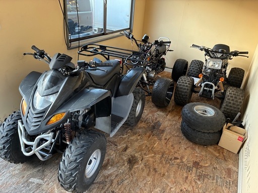 四輪バギー　ATV     2スト　公道可　ノーヘル　普通免許　不具合無　調子良