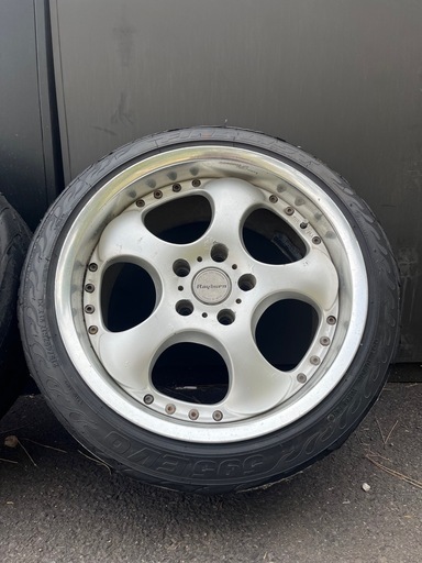 当時物！ RAYS rayburn 17インチ 9J 114.3 5穴 2本セット