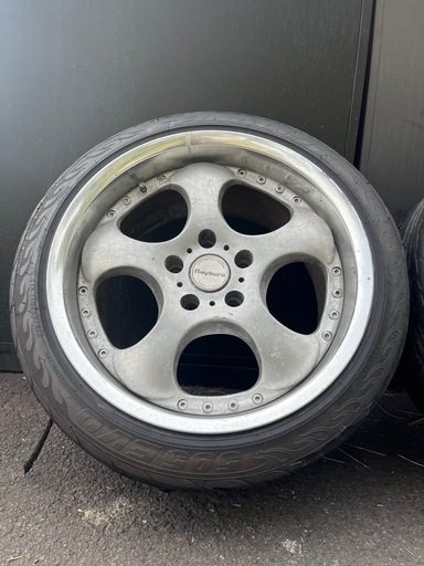 当時物！ RAYS rayburn 17インチ 9J 114.3 5穴 2本セット