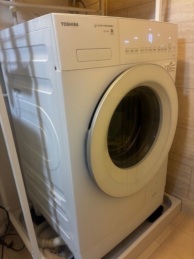 使用1年の超美品【東芝】ドラム式洗濯乾燥機 ZABOON TW-84GS4L