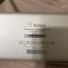 belkin Thunderbolt3の画像