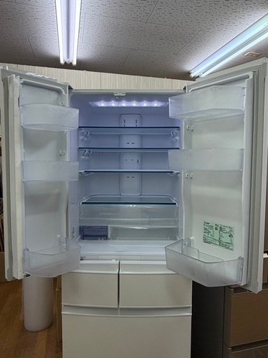 R23 おすすめ!! 2023年 MITSUBISHI 462L MR-R46E-W2 6ドア冷蔵庫