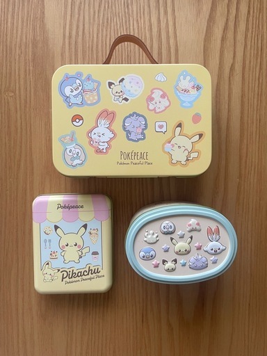 ポケモン　ポケピース　缶