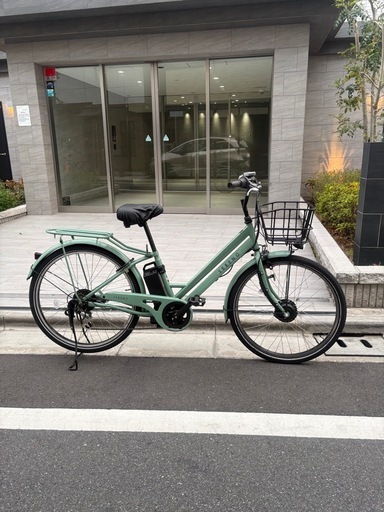 【 新古品 】 2025年式 MARUISHI CYCLE 電動アシスト自転車 26インチ 走行◎ 外装6段変速スポーツタイプ