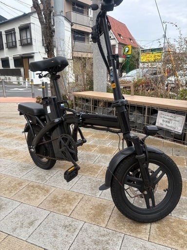 2025年式 YeQi コンパクトな電動アシスト自転車　48V/20Ah　公道走行不可