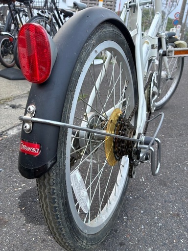 20インチ折りたたみ6速自転車