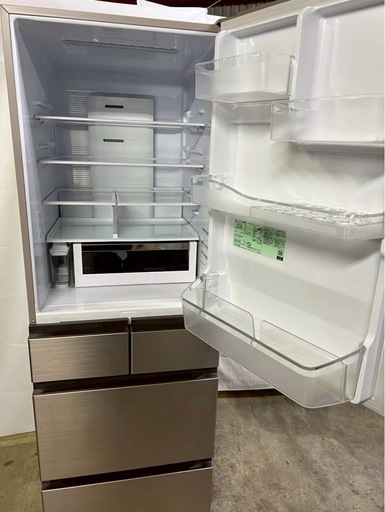 【1年保証/格安】日立 6ドア冷蔵庫 R-HWS47T 2024年製 470L