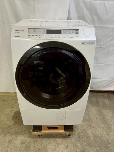 ③【1年保証/分解洗浄】Panasonic洗濯機 NA-VX800BL 2021年製 洗濯11kg 乾燥6kg