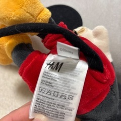 H&M ミッキーぬいぐるみの画像