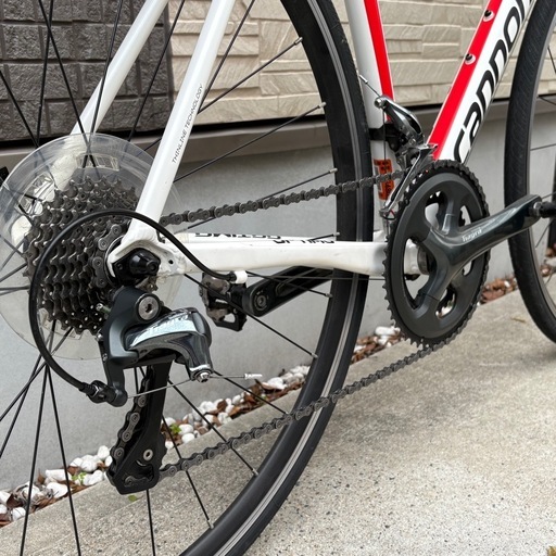 【整備済み】Cannondale キャノンデール CAAD OPTIMO サイコン、ライト付き　2×10速