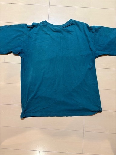 ［希少］90s カナダ製 狼 アニマル ヴィンテージTシャツ グリーン