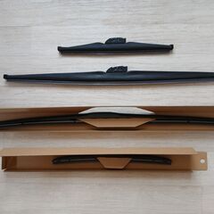 NWBデザインワイパー（D75・D35）　＋　汎用スノーワイパー（700・350）　の画像