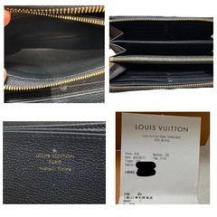 LOUIS VUITTONジッピー バイカラー アンプラントの画像