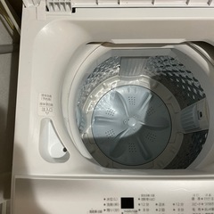 東芝　TOSHIBA 全自動洗濯機 5kg AW-5GA2の画像