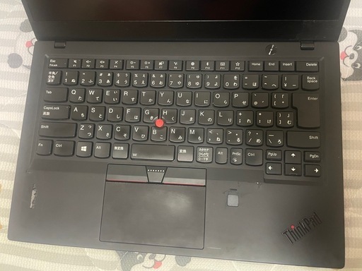ThinkPad X1 Carbon Gen6 タッチ対応