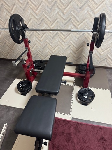 ベンチプレスセット　110kg フルセット