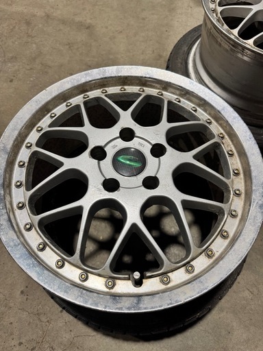 RAYS Cerumo Sports C39 17インチアルミホイール 17×8J+46 ドリケツにどうぞ