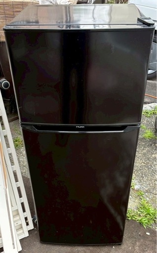 Haier　ハイアール 130L 2ドア冷蔵庫 JR-N130A ブラック　2019年製