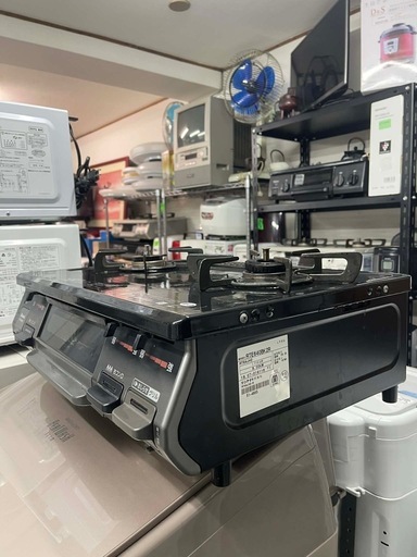配送可能　保証付き Rinnai2019年製ガステーブル（LPガス用） RTE640BK2R