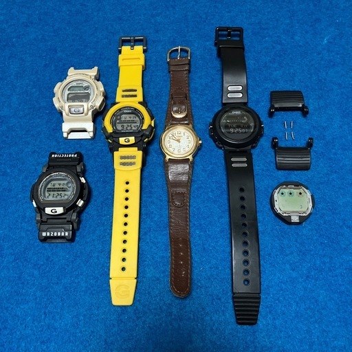 CASIO G-SHOCKジャンク品　まとめ売りの！現状品レア品修理用に‼️
