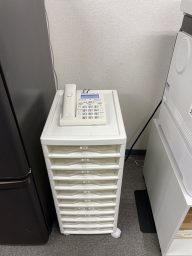 プリンタ、電話機、セット
