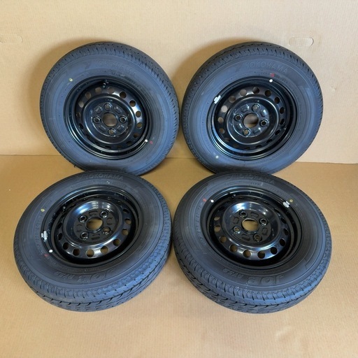 ★受け渡し相手決定★　新車外し! 25年49週★ダイハツ  純正 スチール  145/80R12 80/78N LT ヨコハマ JOB RY52 12インチ 新車外し! 25年49週☆ダイハツ 純正 スチール 145/80R12 80/78N LT