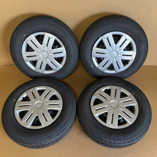 ★受け渡し相手決定★　新車外し! 25年49週★ダイハツ  純正 スチール  145/80R12 80/78N LT ヨコハマ JOB RY52 12インチ