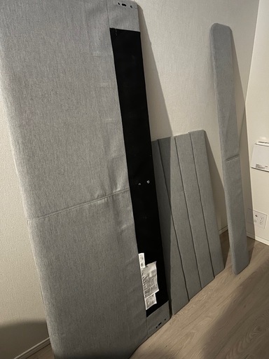 【廃盤】IKEA SLATTUM　クイーンベッドフレーム