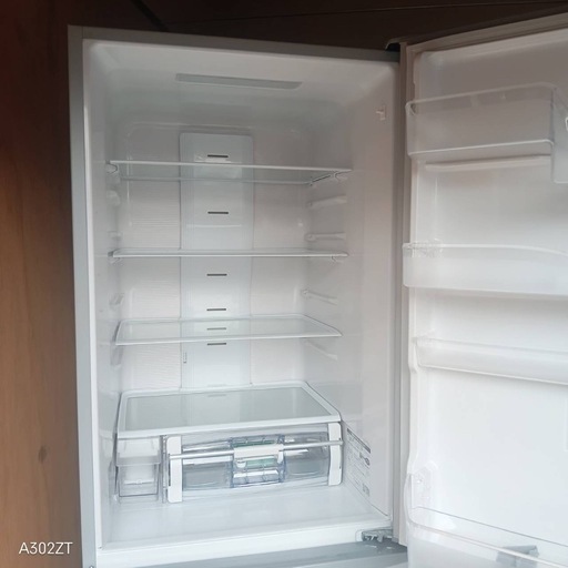 C414 送料設置無料　自動製氷機能付　日立　大型冷蔵庫　375L