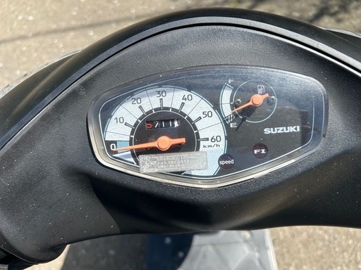 現状販売‼️ 軽整備済み‼️ アドレスv50 マッドブラック　配送可能　現車確認可能