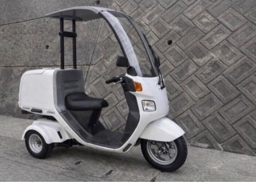 ホンダジャイロキャノピー TA03 4スト メーター表示24000キロ　整備済み　配達　ウーバー