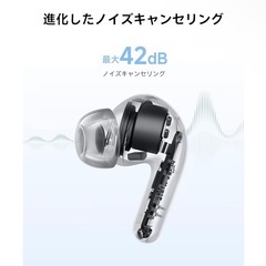美品　Xiaomi REDMI Buds 8 Lite ワイヤレスイヤホン  ノイズキャンセルの画像