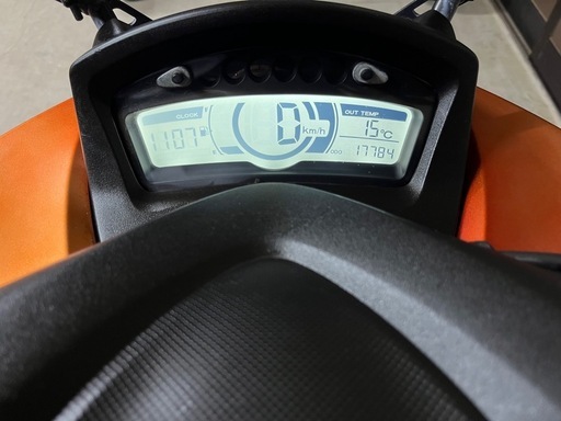 YAMAHA トリシティ125 セル始動 17784km リモコンキー、リアBOX付 TRICITY