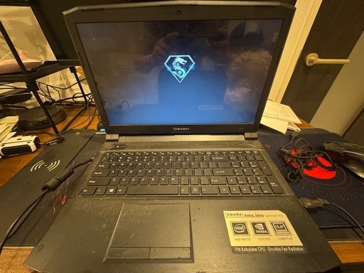 炫龙 Shinelon ゲーミングノートPC X55 (i7-7700HQ / GTX1050 / 8GB / SSD+HDD) 付属