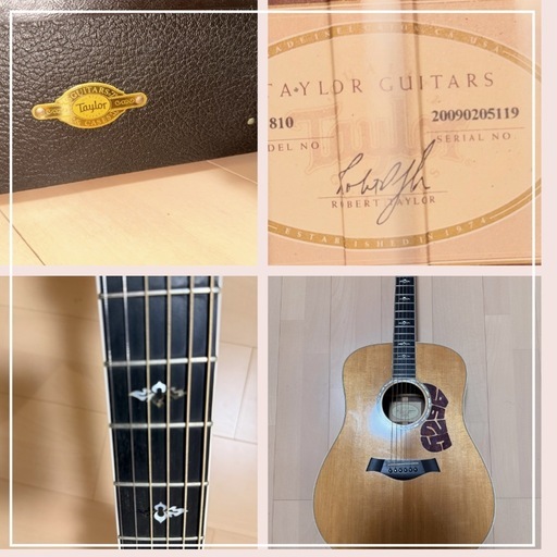 Taylor 810 2009年製 USA ハードケース付